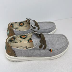 Hey Dude Wendy | Blue Aztec | 8